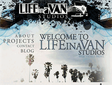 Tablet Screenshot of lifeinavan.com
